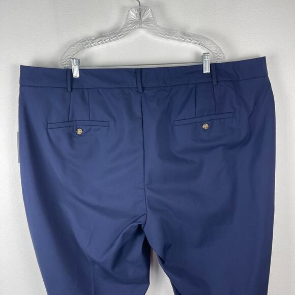 Eloquii Navy Blue Straight Leg Trouser Pants Office Career Wear Women's 26 R NEW - Picture 6 of 11